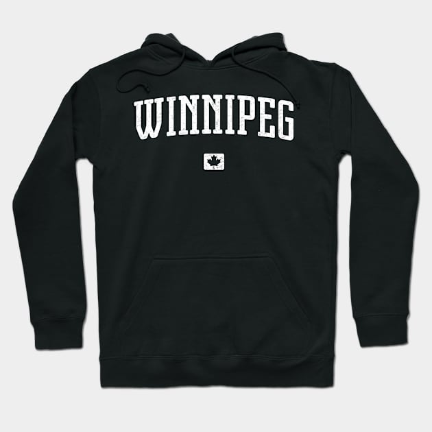 Winnipeg Canada Vintage Hoodie by Vicinity